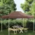 barna tető partisátorhoz 4 x 3 m 270 g/m²