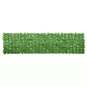 zöld leveles erkélyparaván 300 x 75 cm