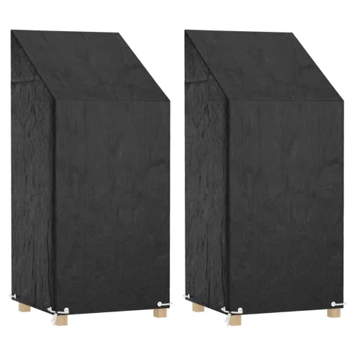 2 db polietilén kerti székhuzat 8 fűzőlyukkal 65x65x110/150 cm