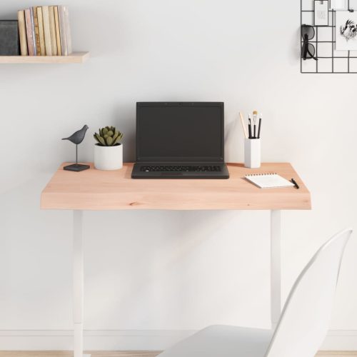 kezeletlen tömör tölgyfa asztallap 80x40x(2-6) cm