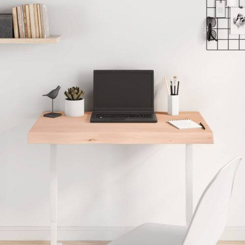kezeletlen tömör tölgyfa asztallap 80x50x(2-6) cm