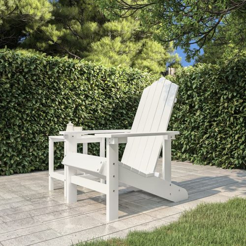  fehér HDPE kerti adirondack szék