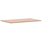 tömör bükkfa téglalap alakú asztallap 100x60x1,5 cm