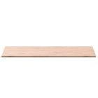 tömör bükkfa téglalap alakú asztallap 100x60x1,5 cm