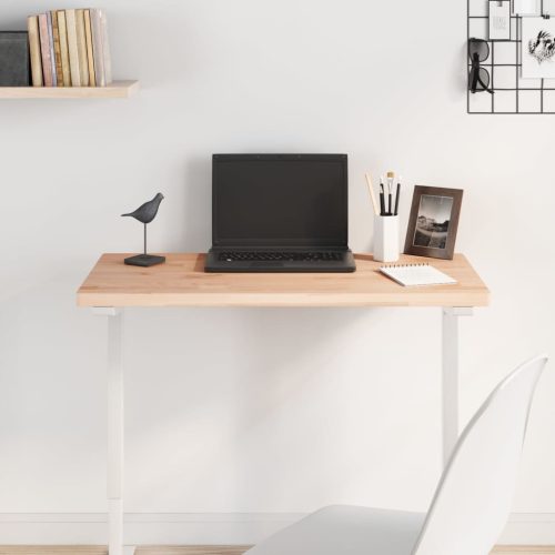 tömör bükkfa téglalap alakú asztallap 80x40x2,5 cm