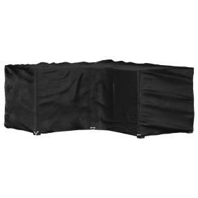   L-alakú kerti bútorhuzat 12 fűzőlyukkal 185 x 185 x 90 cm