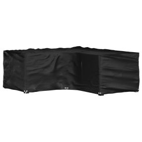   L-alakú kerti bútorhuzat 16 fűzőlyukkal 215 x 215 x 70 cm