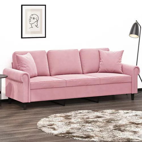 2-seater Sofa Rózsaszín