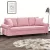 2-seater Sofa Rózsaszín