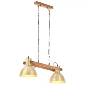  vidaXL sárgaréz színű ipari függőlámpa 25 W 109 cm E27