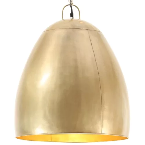 kerek sárgaréz ipari függőlámpa 25 W 42 cm E27
