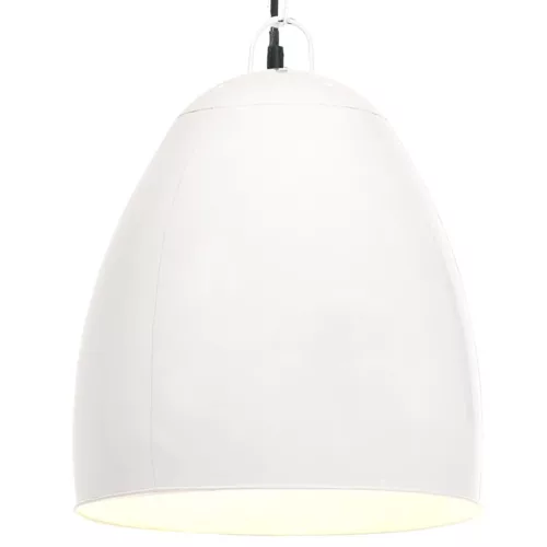kerek fehér ipari függőlámpa 25 W 42 cm E27