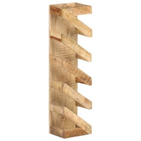 tömör mangófa bortartó állvány 5 palackhoz