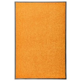 narancssárga kimosható lábtörlő 60 x 90 cm