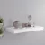 fehér MDF lebegő fali polc 50 x 23 x 3,8 cm