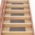öntapadós lépcsőszőnyegek 15 db 60 x 25 cm bézs téglalap alakú