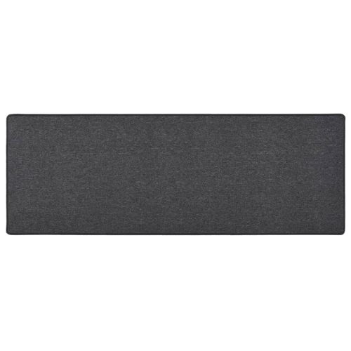 antracitszürke futószőnyeg 50 x 150 cm