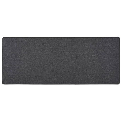 antracitszürke futószőnyeg 80 x 200 cm