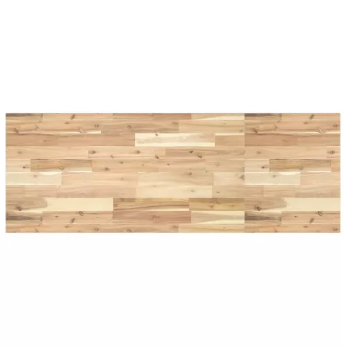 kezeletlen tömör akácfa fürdőszobapult 140x50x2 cm