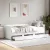 vidaXL fehér kanapéágy fiókkal matrac nélkül 90x200 cm