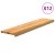 12 db tömör tölgyfa világosbarna lépcsőfokok 110x25x2 cm