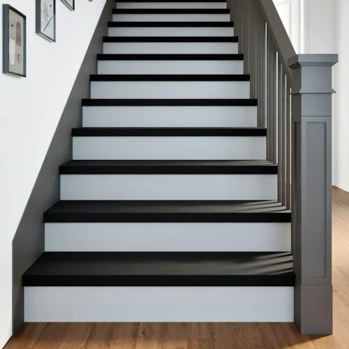 lépcsőfokok 8 db Sötétbarna 90x30x2 cm tömör fa tölgyfa