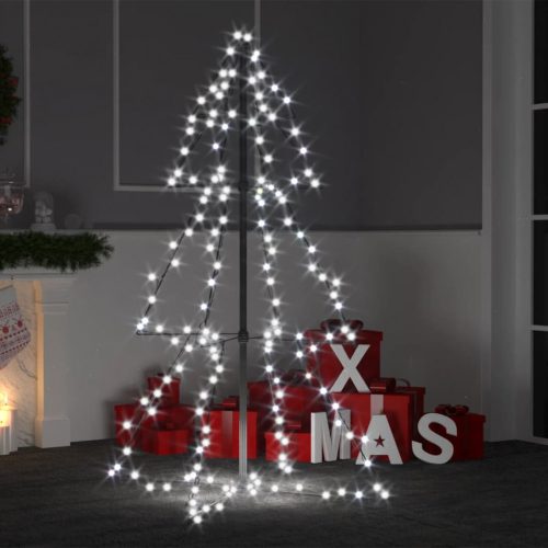 160 LED-es beltéri/kültéri kúp alakú karácsonyfa 78 x 120 cm