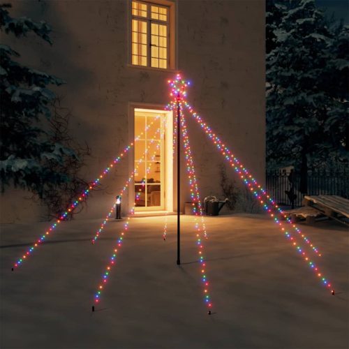 Kül- és beltéri karácsonyi színes favilágítás 400 LED-del 2,5 m