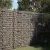 horganyzott vas gabion kosár fedéllel 100 x 50 x 200 cm