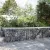 horganyzott vas gabion kosár fedéllel 200 x 100 x 50 cm