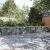 horganyzott vas gabion kosár fedéllel 900 x 100 x 50 cm