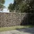 horganyzott vas gabion kosár fedéllel 200 x 100 x 100 cm
