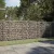 horganyzott vas gabion kosár fedéllel 300 x 100 x 100 cm