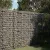 horganyzott vas gabion kosár fedéllel 150 x 100 x 200 cm