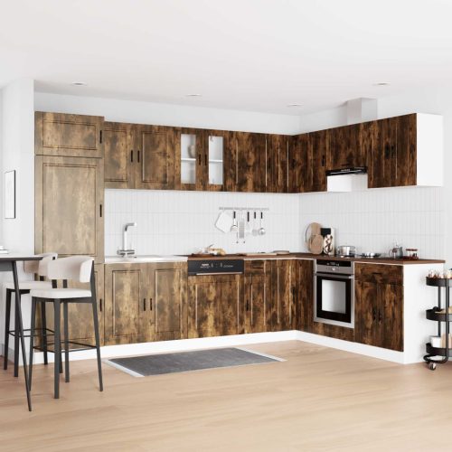 Mosogatószekrény ajtóval Porto Barna 80 x 46 x 81,5 cm Faanyag