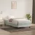 világosszürke bársony rugós ágy matrac nélkül 80x220 cm