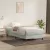 világosszürke bársony rugós ágy matraccal 80x210 cm