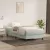 világosszürke bársony rugós ágy matraccal 90x210 cm