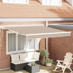 Behúzható napellenző 300 x 250 cm Bézs