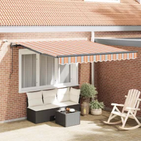   vidaXL Napernyő Anyag tartalmaz Sokszínű 350 x 250 cm Poliészter