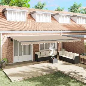   vidaXL Napernyő Anyag tartalmaz Bézs 600 × 300 cm Poliészter