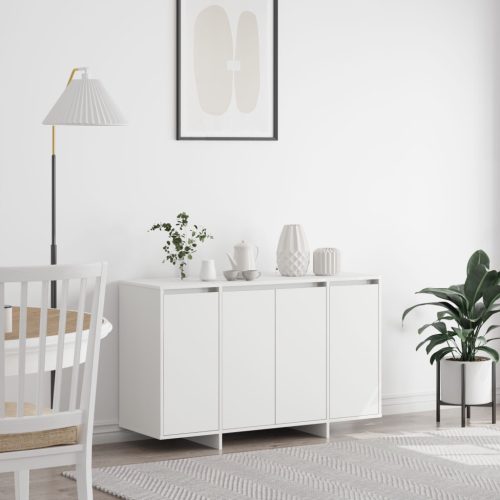 Fehér Oldalszekrény Fehér Mérnöki Fa 120 x 41 x 75 cm