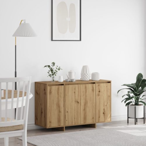 Tölgy étkezőszekrény Művészi tölgy Szerelt fa 120 x 41 x 75 cm
