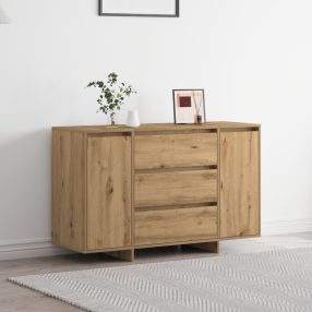 oldalszekrény Artisan tölgy Tömör tölgy