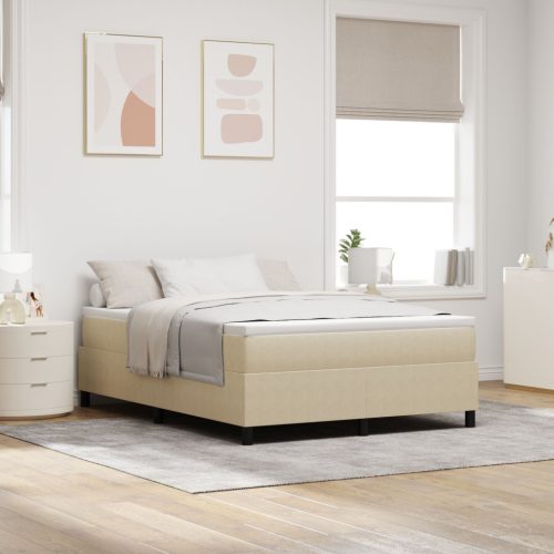 Boxspring ágy matraccal Világos zöld szürke 160x200 cm Kordbársony