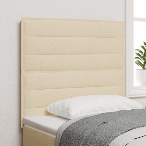 Fejtámla Vonalszerű Dizájn Krém 90 cm Szövet