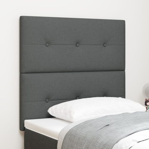 Fejtámla Gombos Steppelt Sötétszürke 80 cm Szövet