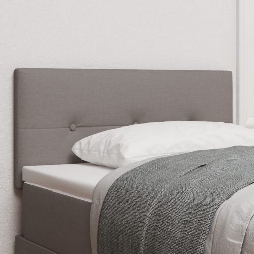 LED Fejtámla Gombtuffált Taupe 90 cm Szövet