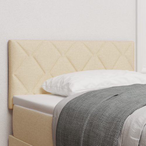 LED Fejtámla Gyémánt Blokkok Design Krém 90 cm Szövet