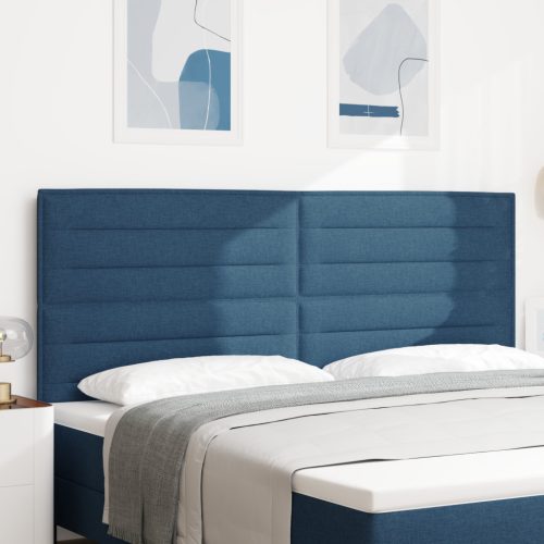 LED Fejtámla vonalak dizájn Kék 100 cm Textil